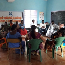 Village level child protection committee meeting