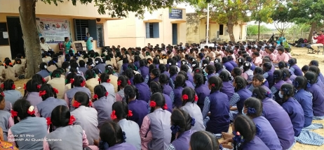 Child Traffcking Awareness Program - GHSS Rettaiyurani