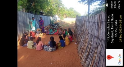 Adolescent Girls meeting VVR Nagar